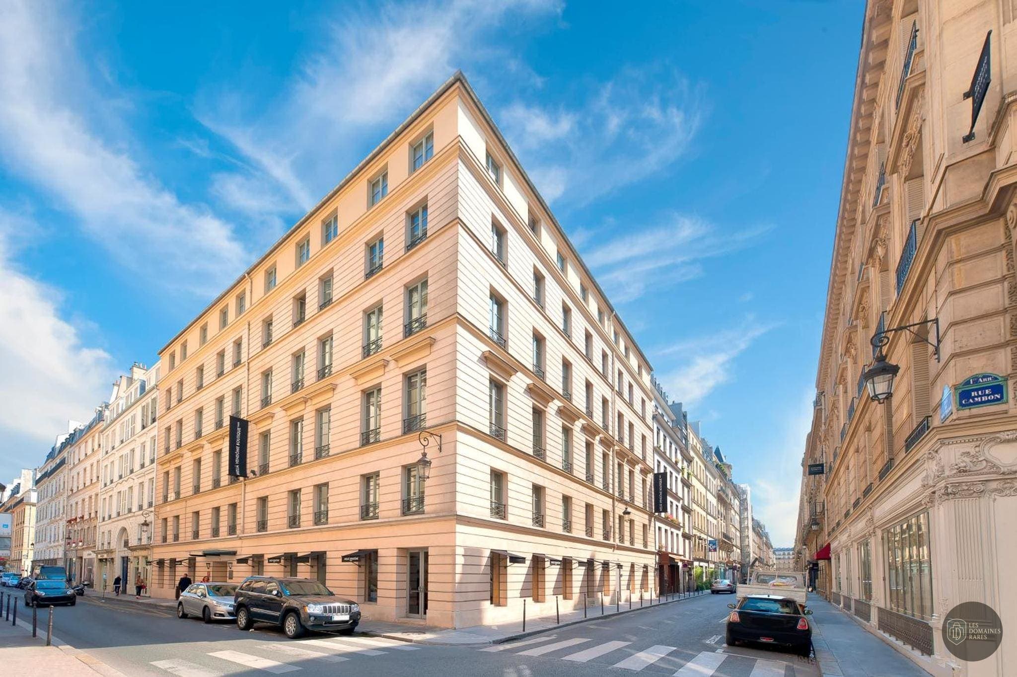 Vue de l'hôtel Meliá Paris Vendôme à Paris en Île-de-France