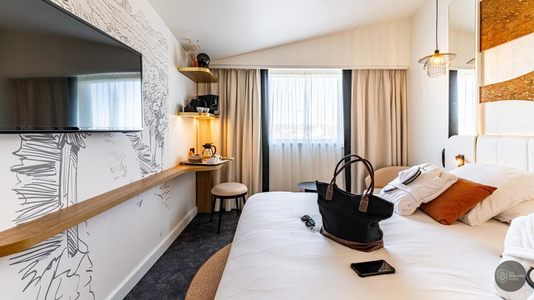 Chambre de l'hôtel Mercure Beaune Centre en Bourgogne-Franche-Comté - séminaire côte-d'or