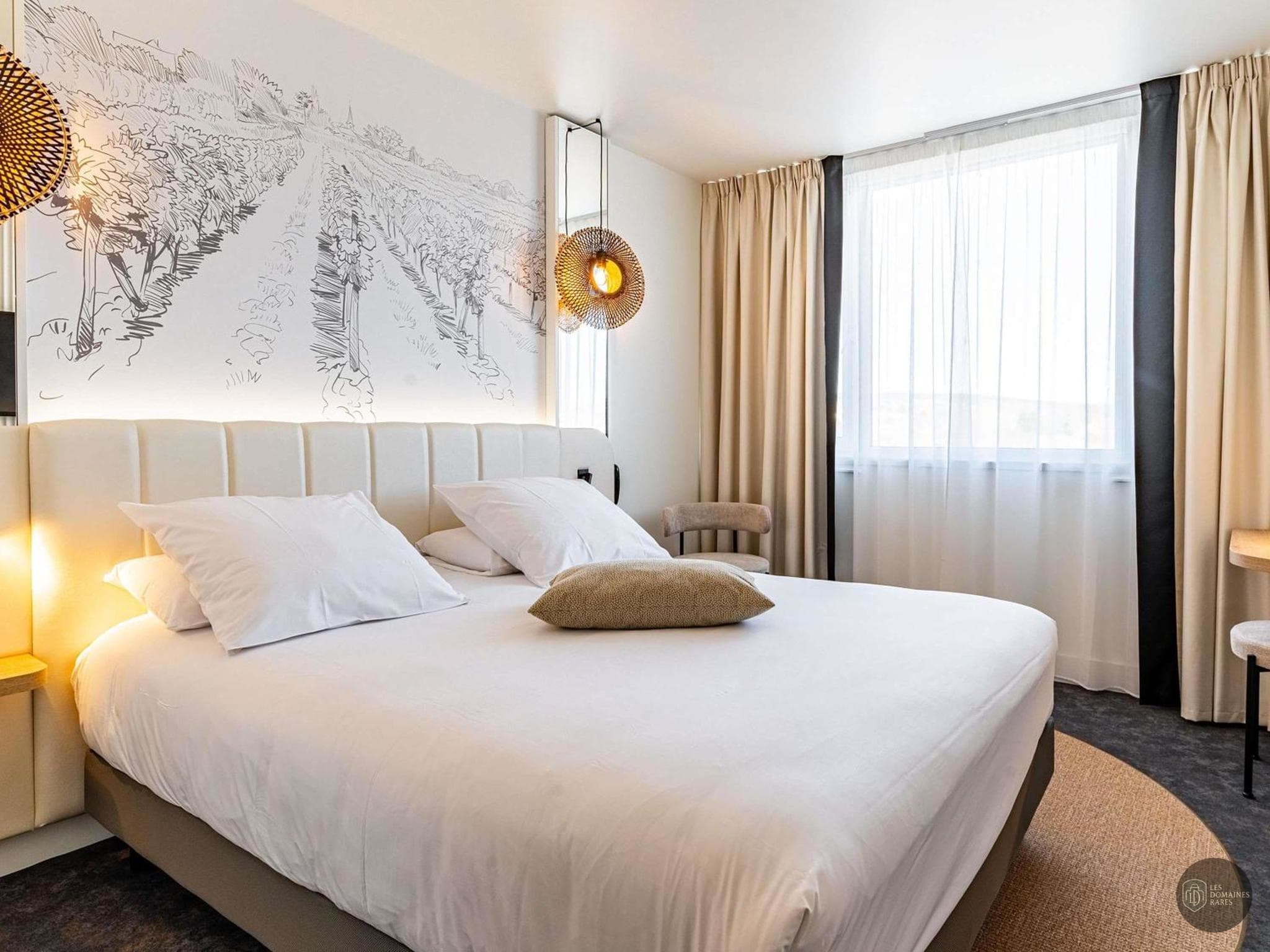 Chambre de l'hôtel Mercure Beaune Centre en Bourgogne-Franche-Comté