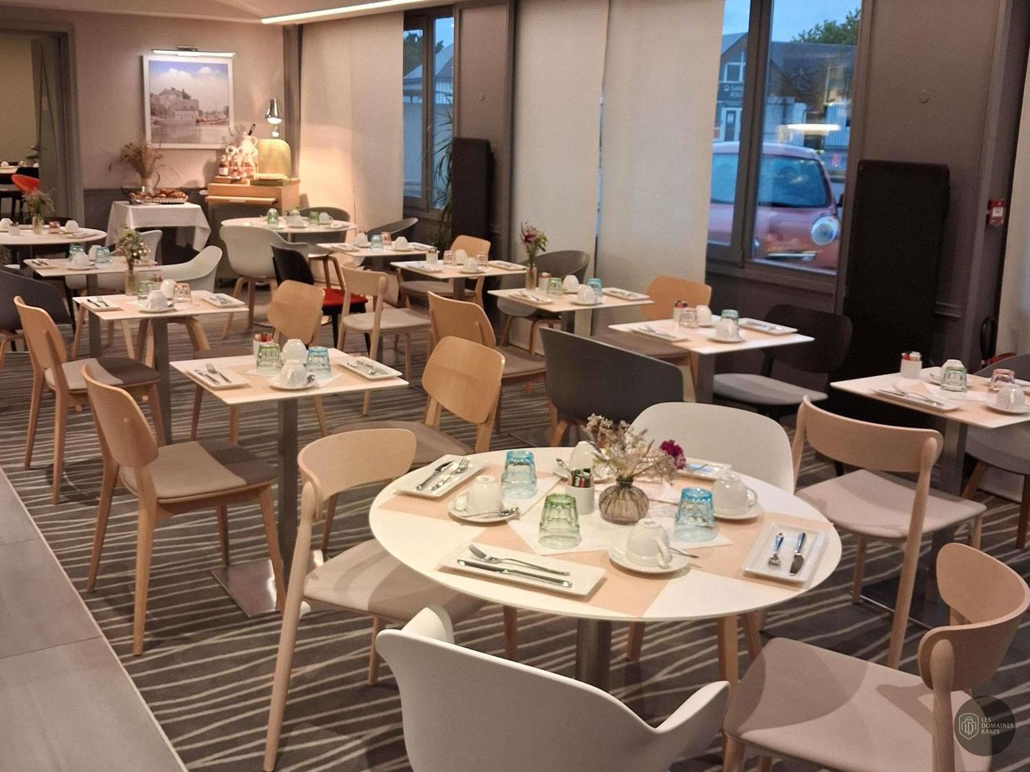 Espace intérieur de l'hôtel Mercure Honfleur à Honfleur en Normandie