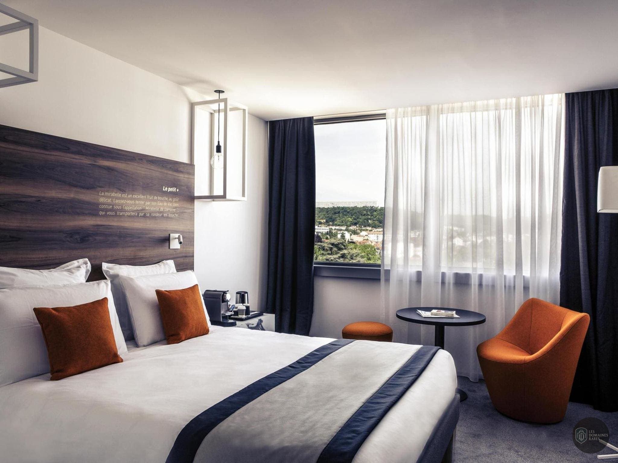 Chambre de l'hôtel Mercure Nancy Centre Gare à Nancy en Grand Est - séminaire meurthe-et-moselle (54)