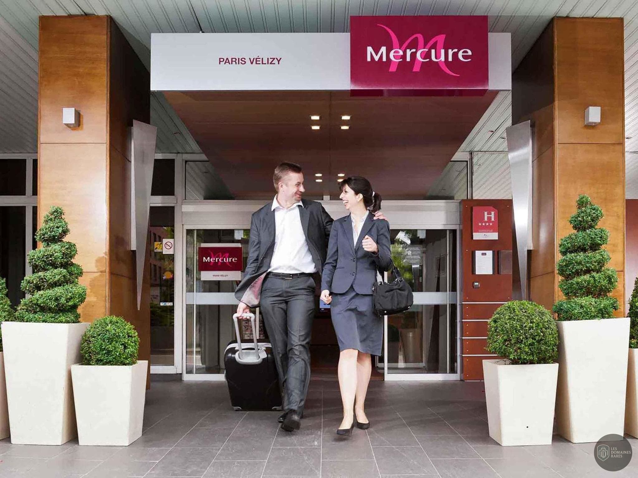 Vue extérieure de l'hôtel Mercure Paris Velizy à Velizy en Île-de-France