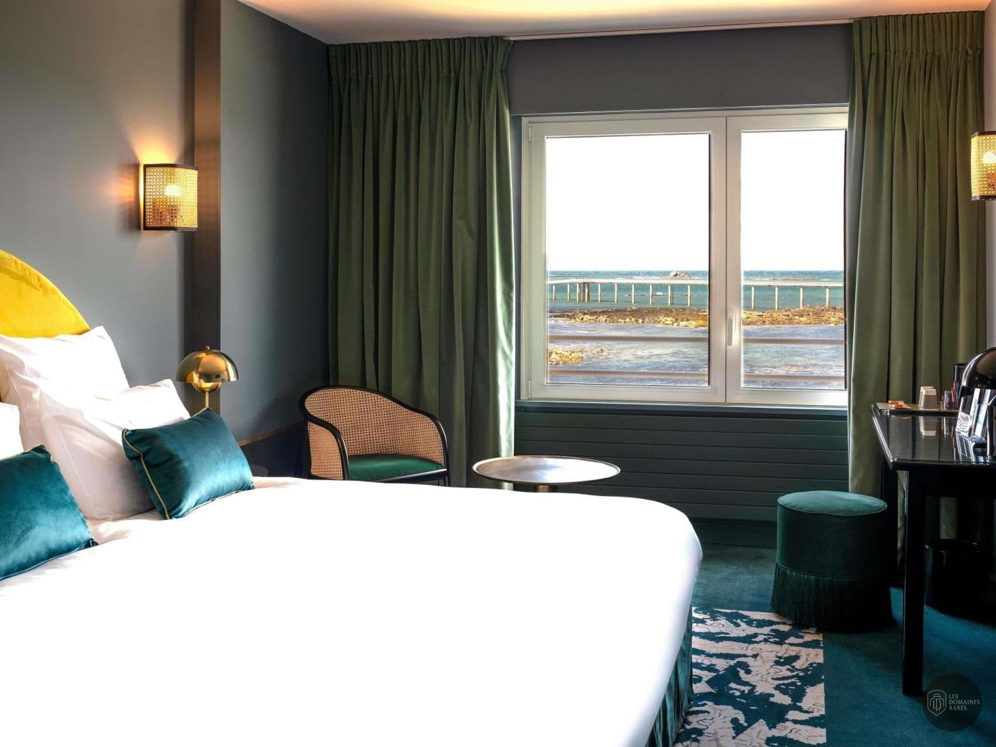 Chambre de l'hôtel Mercure Roscoff Bord de Mer à Roscoff en Bretagne
