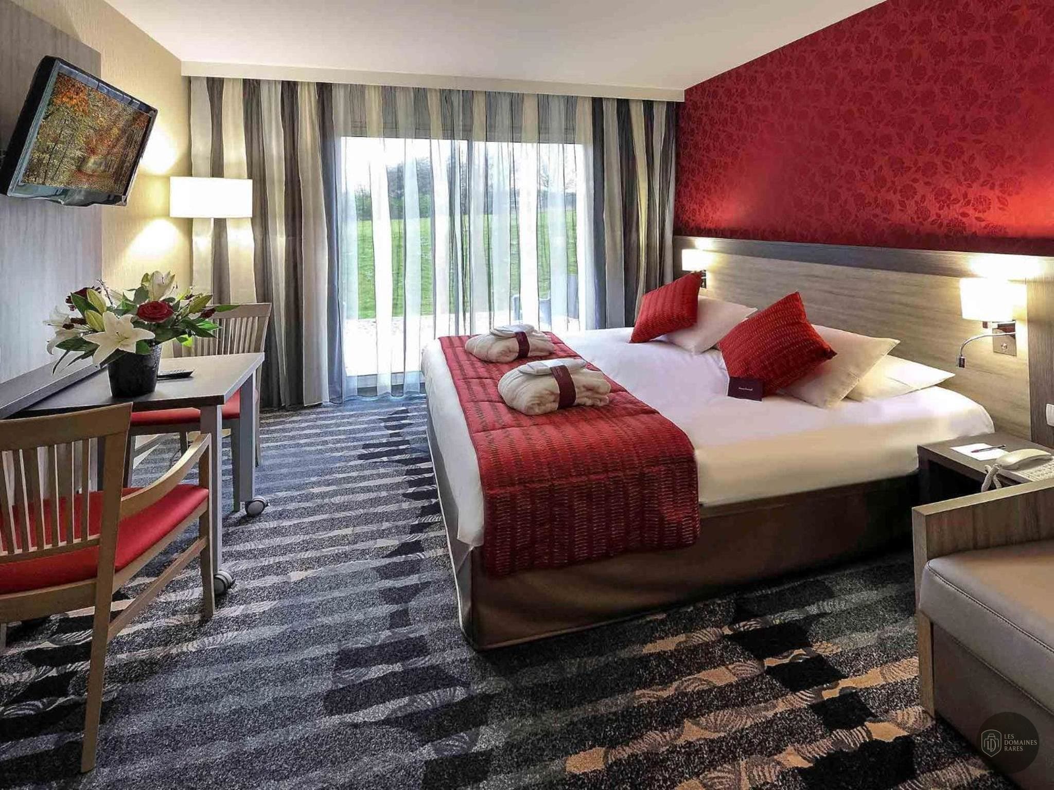 Chambre de l'hôtel Mercure Rouen Val de Reuil en Normandie - séminaire val-de-reuil