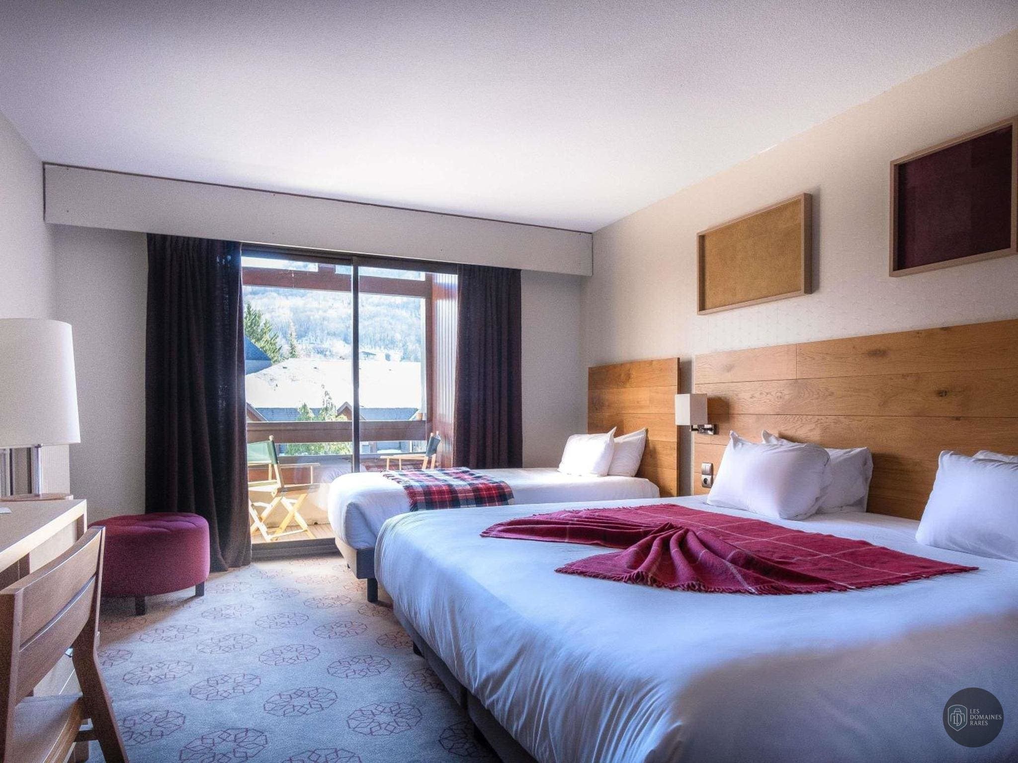 Chambre de l'hôtel Mercure Saint-Lary en Occitanie - séminaire saint-lary-soulan, france