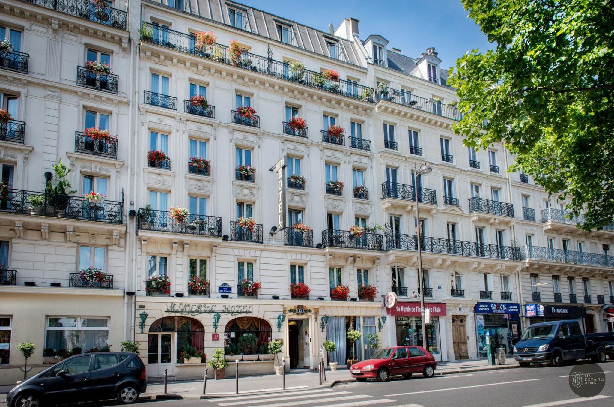 Vue de l'hôtel Minerve Hotel à Paris en Île-de-France