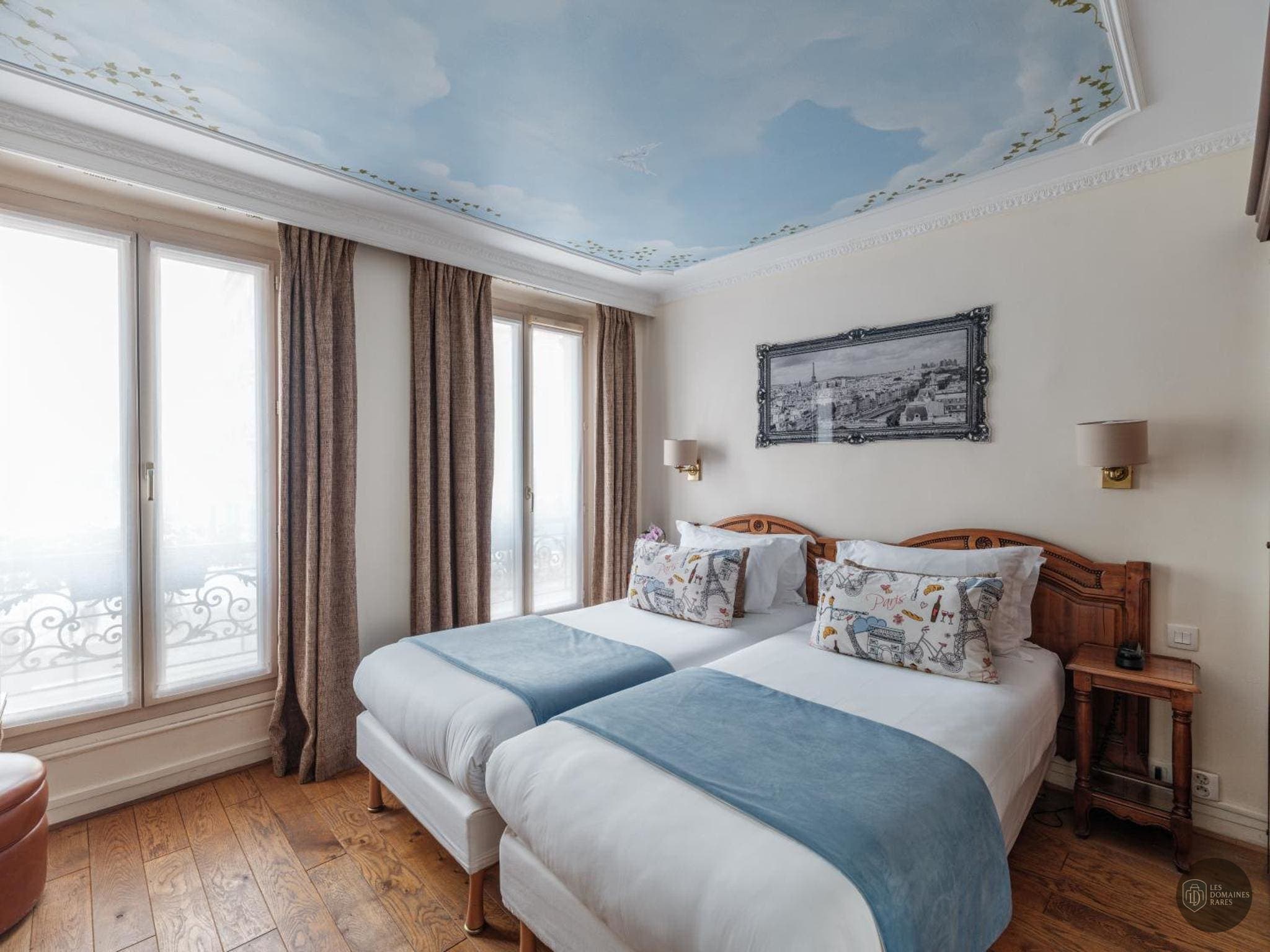 Chambre de l'hôtel Minerve Hotel à Paris en Île-de-France