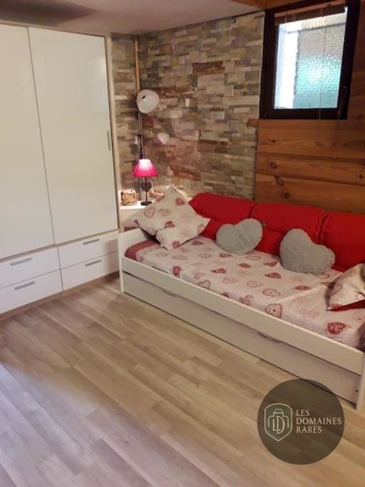 Chambre du lieu Mont Foot 5 à Seynod en Auvergne-Rhône-Alpes - séminaire haute-savoie