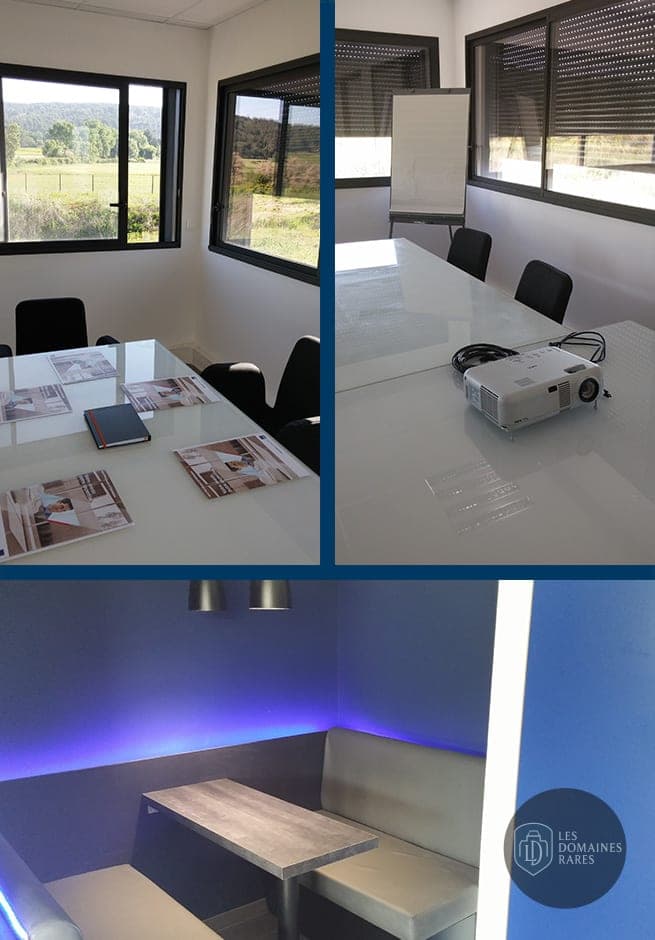 Salle de réunion 3 de l'espace de coworking Morphoburo à Eguilles en Provence-Alpes-Côte d'Azur
