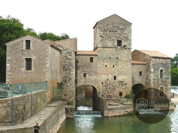 Vue extérieure du moulin Moulin à Eau en Occitanie