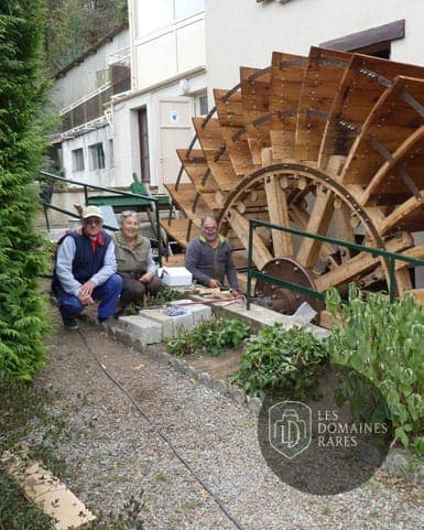 Vue extérieure du moulin Moulin à Eau en Occitanie