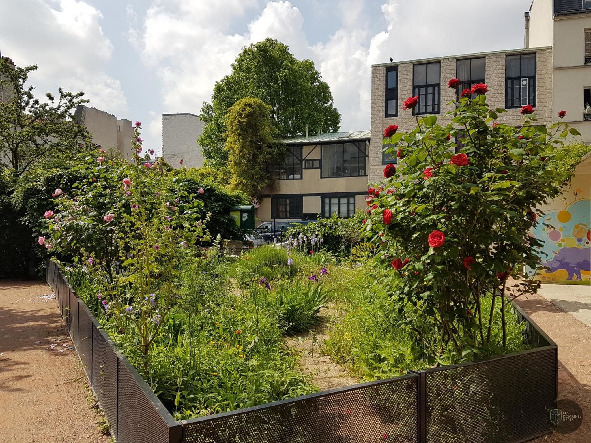 Vue extérieure du moulin Moulin Vert en Île-de-France