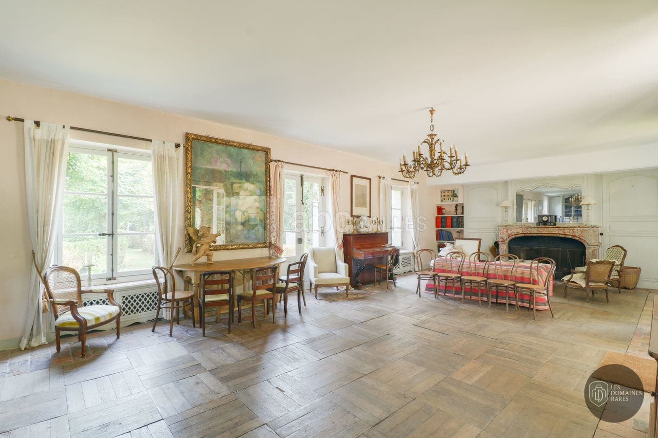 Espace intérieur du moulin Moulin de Launoy à Fontainebleau en Île-de-France
