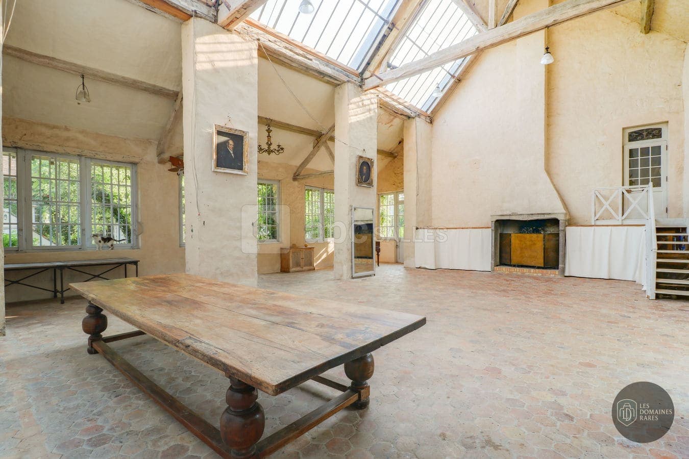 Salle de réunion 1 du moulin Moulin de Launoy à Fontainebleau en Île-de-France