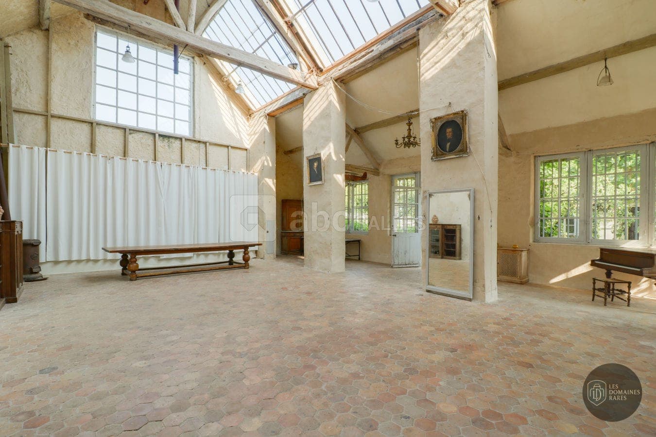 Salle de réunion 2 du moulin Moulin de Launoy à Fontainebleau en Île-de-France