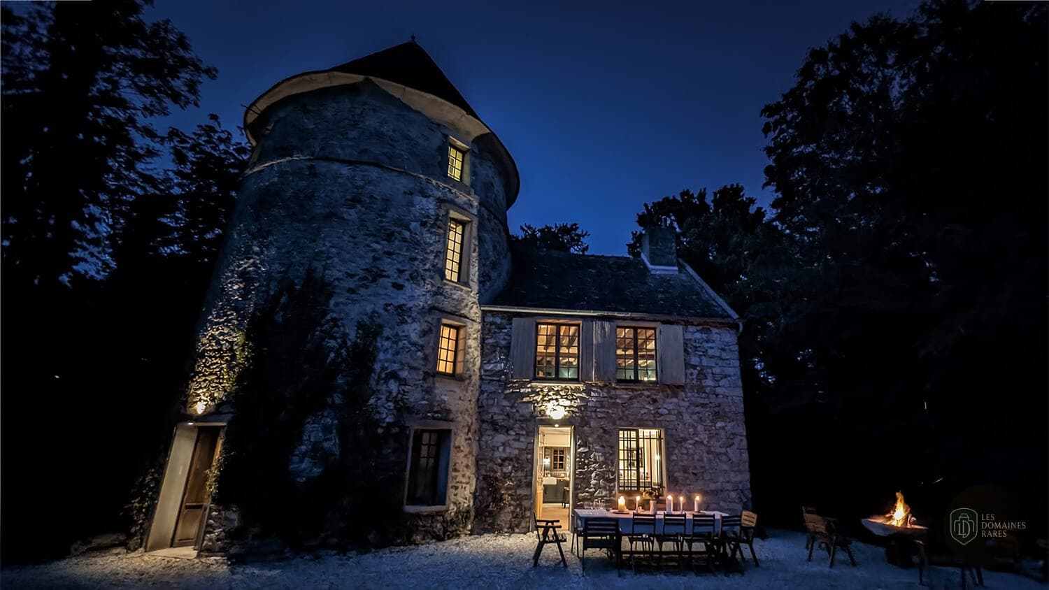 Vue extérieure du moulin Moulin de Malvoisine en Île-de-France