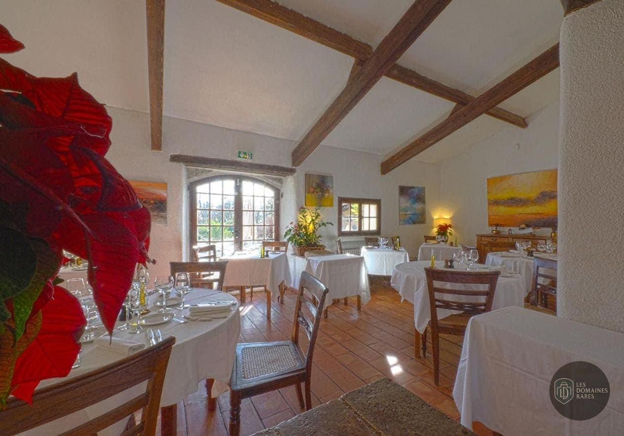 Restaurant de l'hôtel Moulin de la Camandoule à Fayence en Provence-Alpes-Côte d'Azur