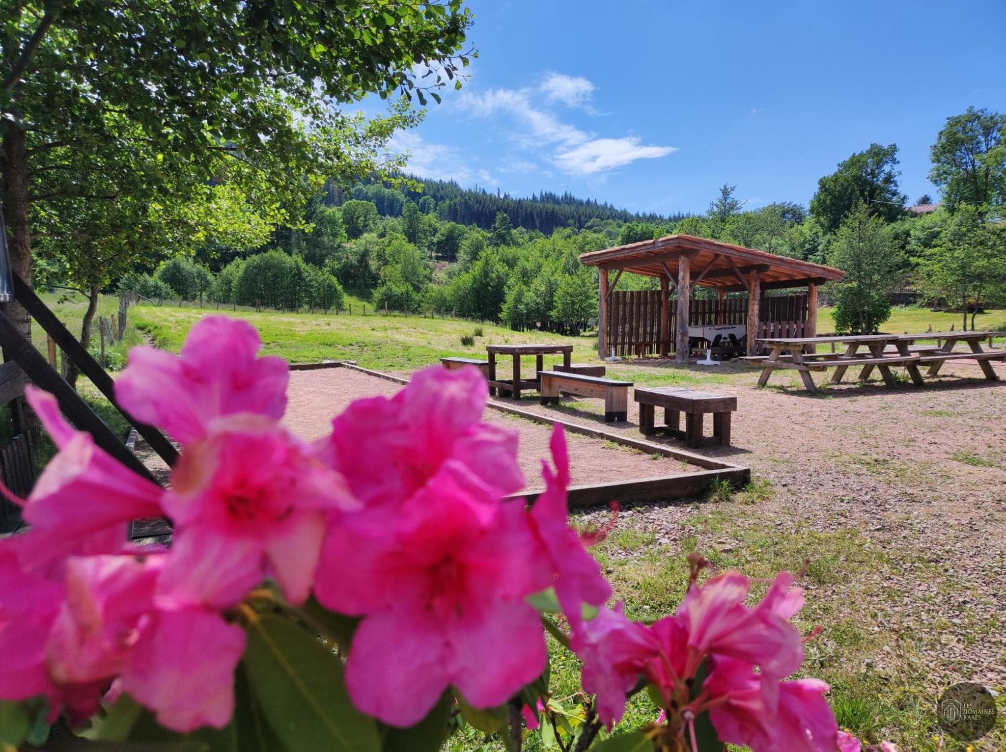 Vue extérieure du moulin Moulin de la Fortie à Viscomtat en Auvergne-Rhône-Alpes