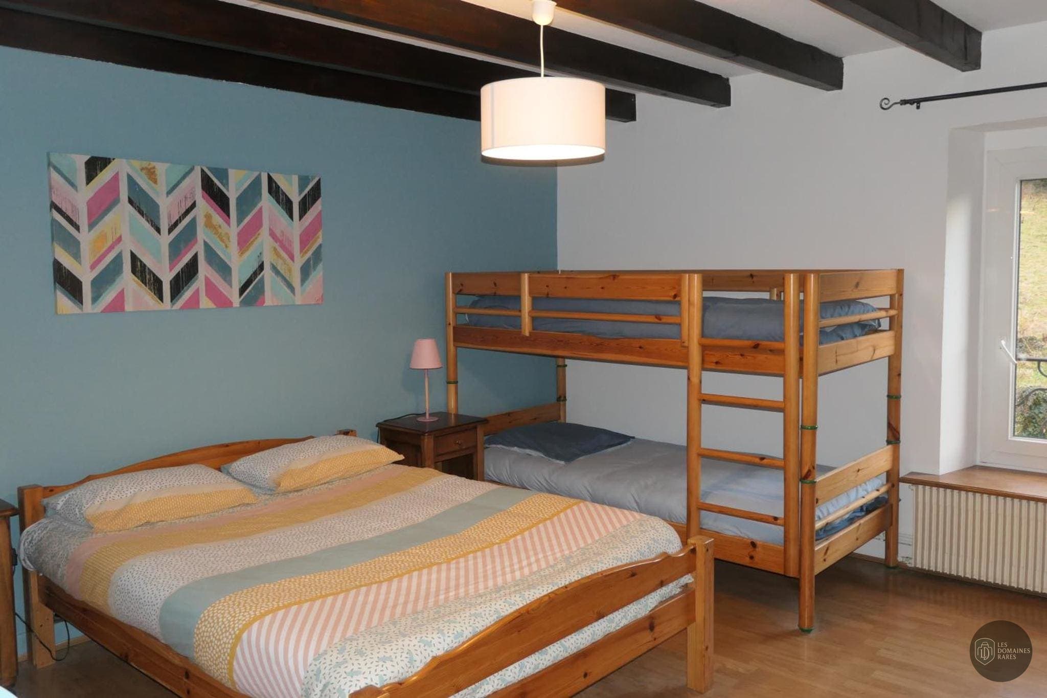 Chambre du moulin Moulin des Ecrevisses en Hauts-de-France - séminaire ailly-sur-noye