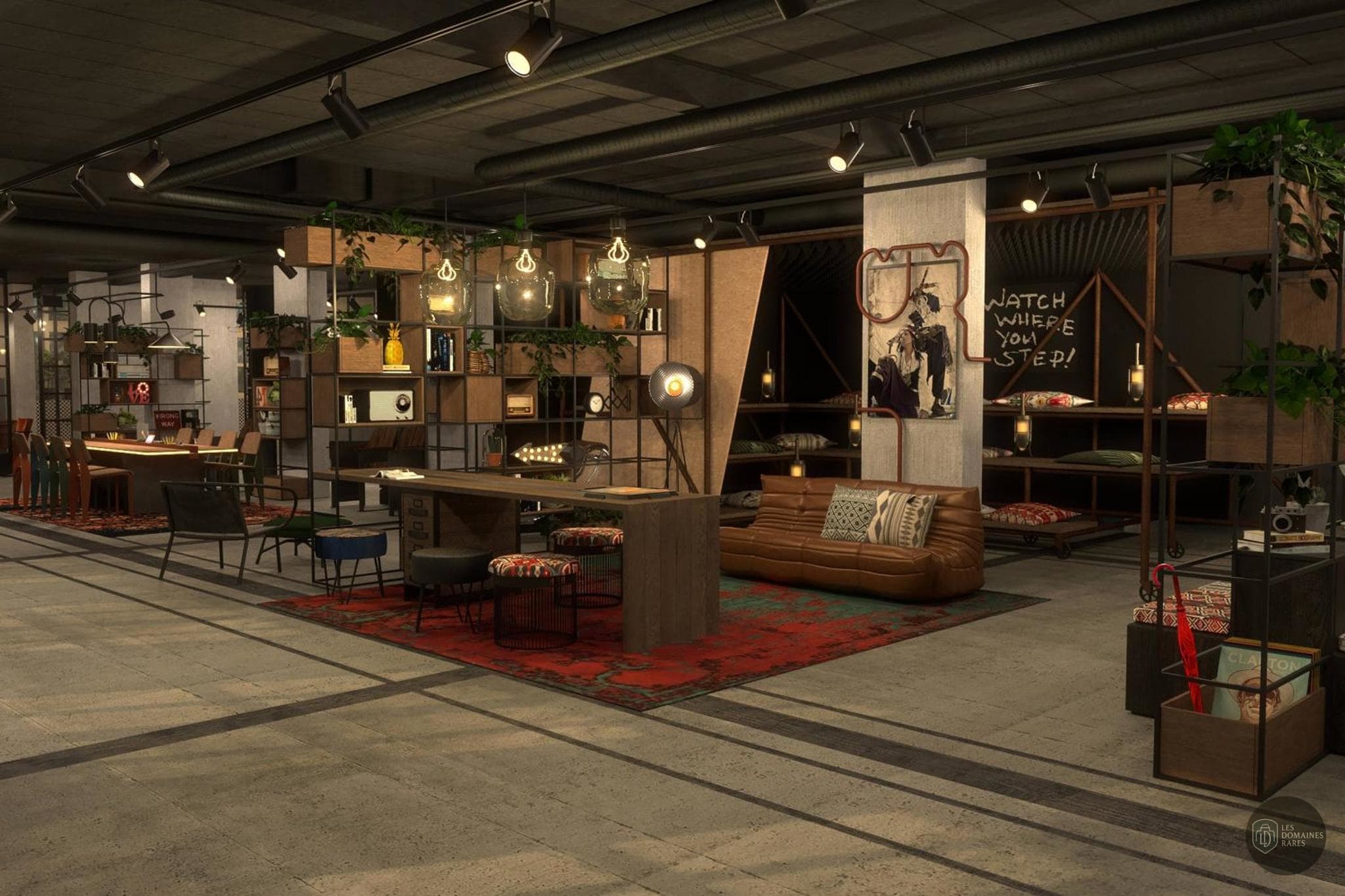 Espace intérieur du lieu Moxy Lille City à Lille en Hauts-de-France