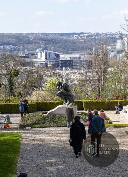 Vue extérieure du musée Musée Rodin à Paris en Île-de-France