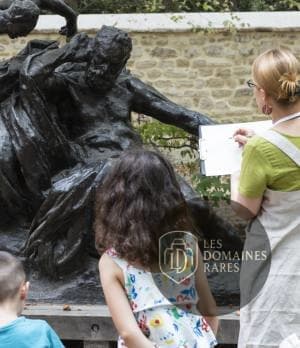 Vue extérieure du musée Musée Rodin à Paris en Île-de-France