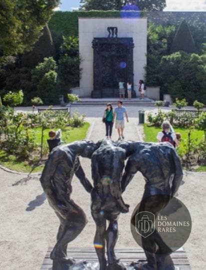 Vue extérieure du musée Musée Rodin à Paris en Île-de-France