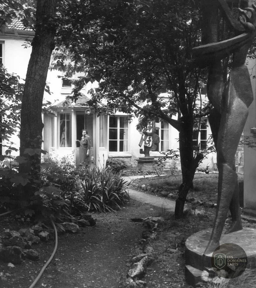 Vue extérieure du musée Musée Zadkine à Paris en Île-de-France