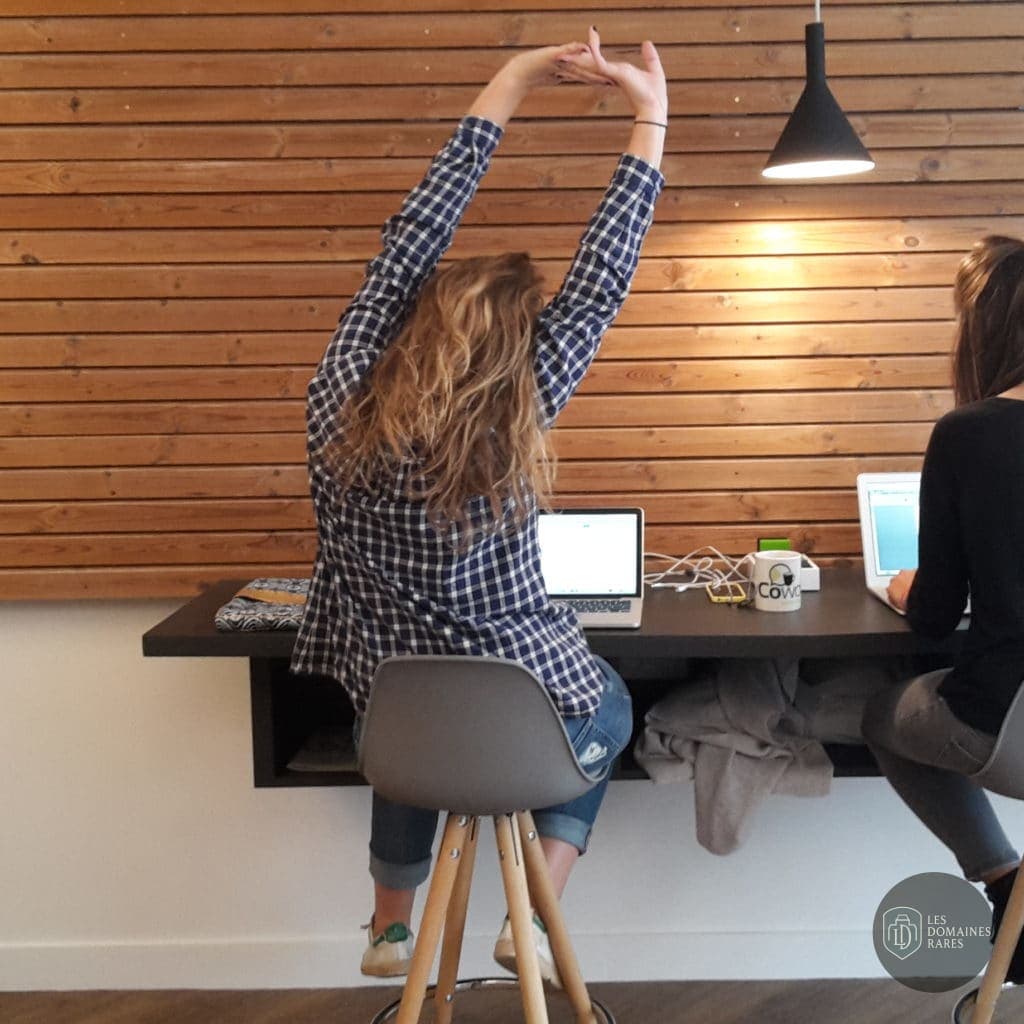 Espace intérieur de l'espace de coworking MyCowork Beaubourg à Paris en Île-de-France