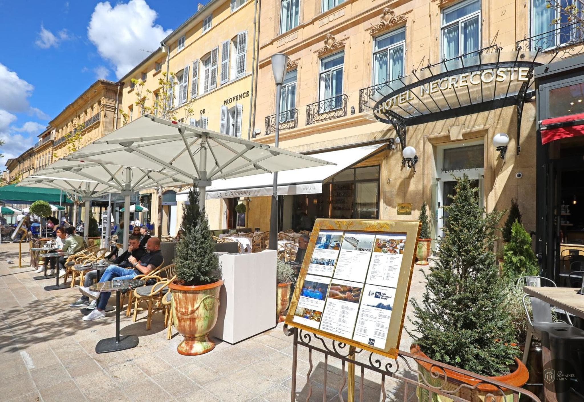 Restaurant de l'hôtel Negrecoste Hotel et Spa à Aix en Provence-Alpes-Côte d'Azur - séminaire bouches-du-rhône