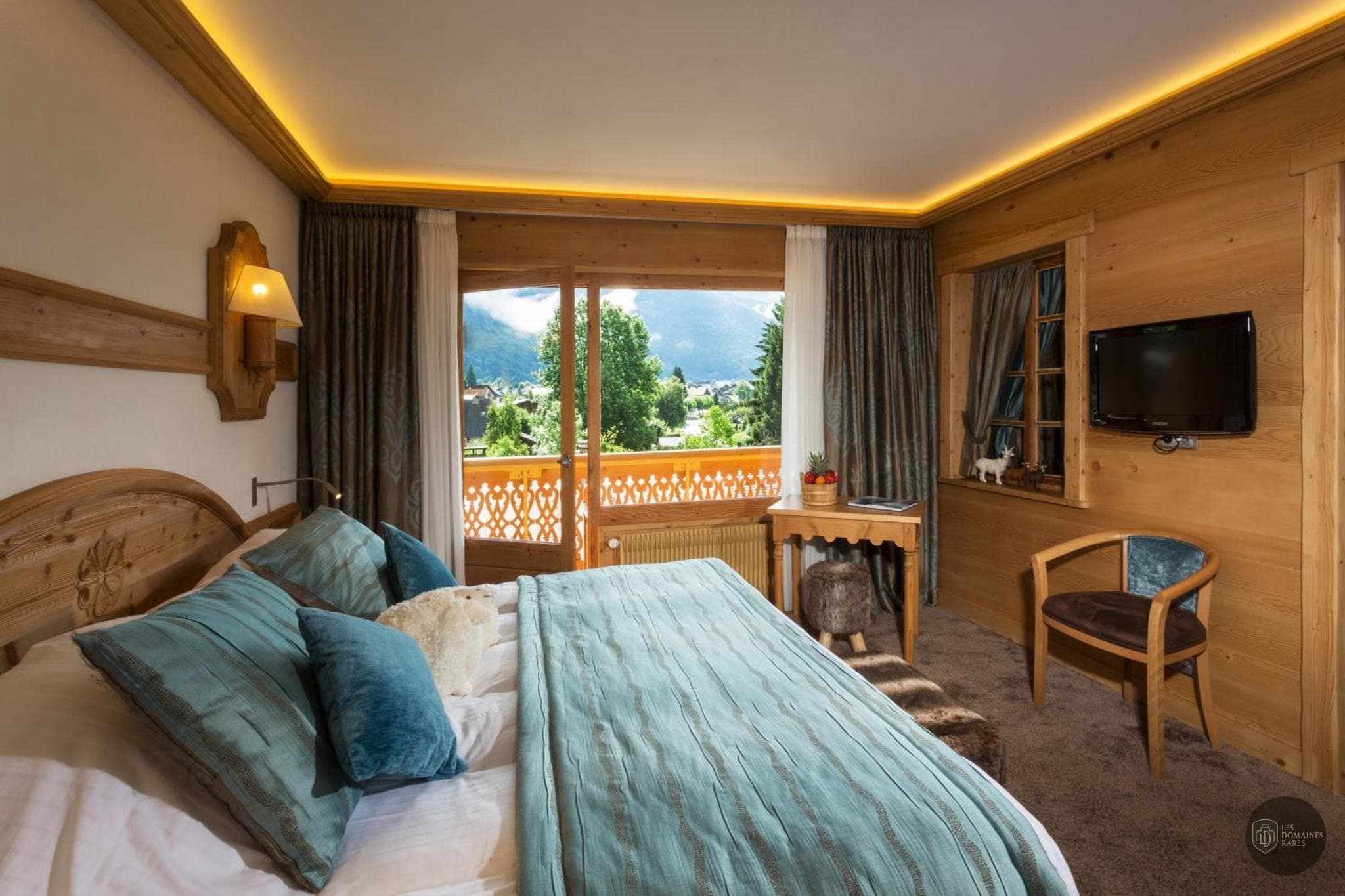 Chambre de l'hôtel Neige et Roc à Samoëns en Auvergne-Rhône-Alpes - séminaire haute-savoie
