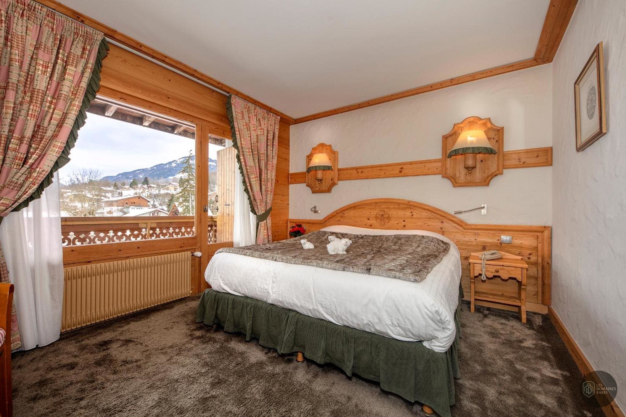 Chambre de l'hôtel Neige et Roc à Samoëns en Auvergne-Rhône-Alpes