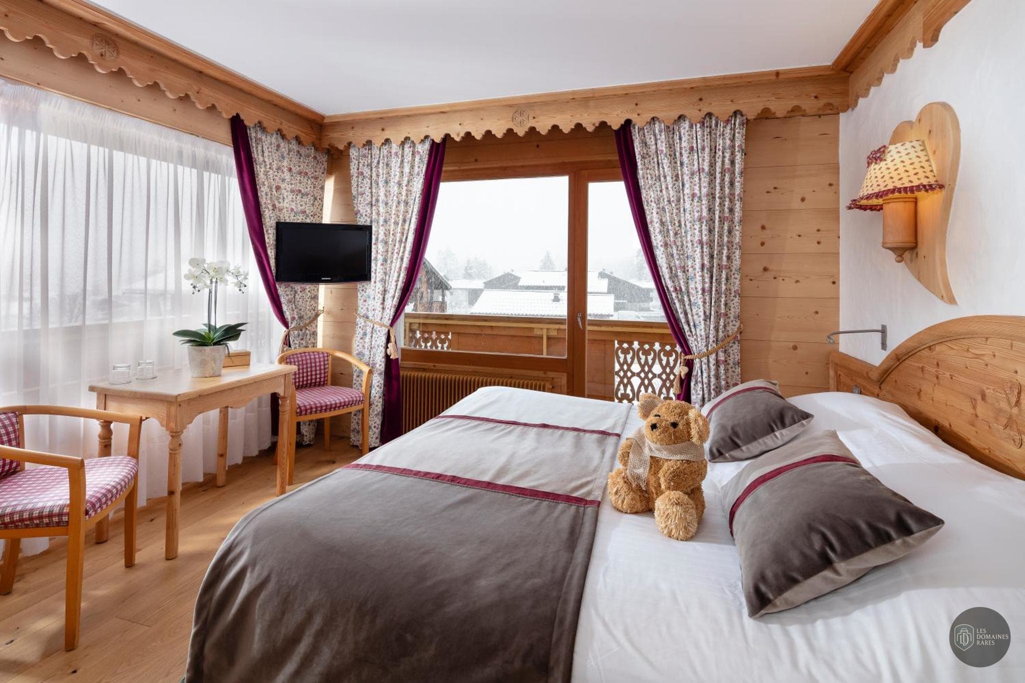 Chambre de l'hôtel Neige et Roc à Samoëns en Auvergne-Rhône-Alpes