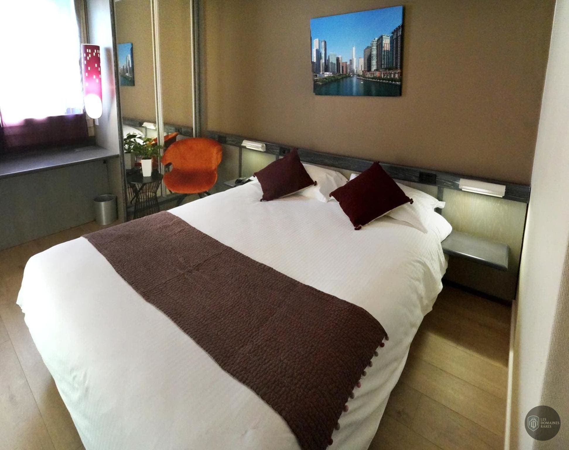 Chambre du lieu Ninkasi Gratte Ciel à Lyon en Auvergne-Rhône-Alpes - séminaire rhône