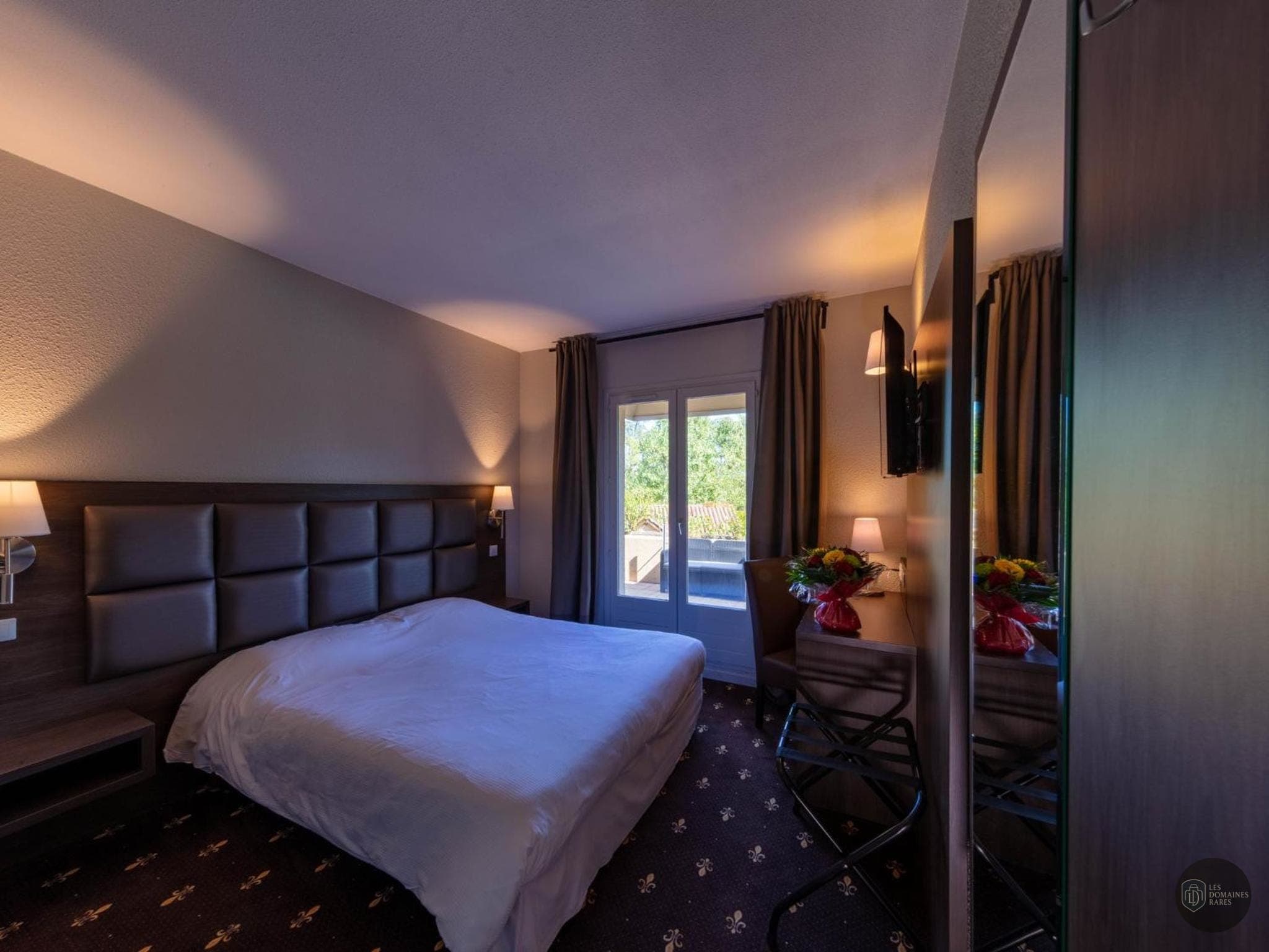 Chambre de l'hôtel Noemys Morgon en Auvergne-Rhône-Alpes - séminaire villié-morgon
