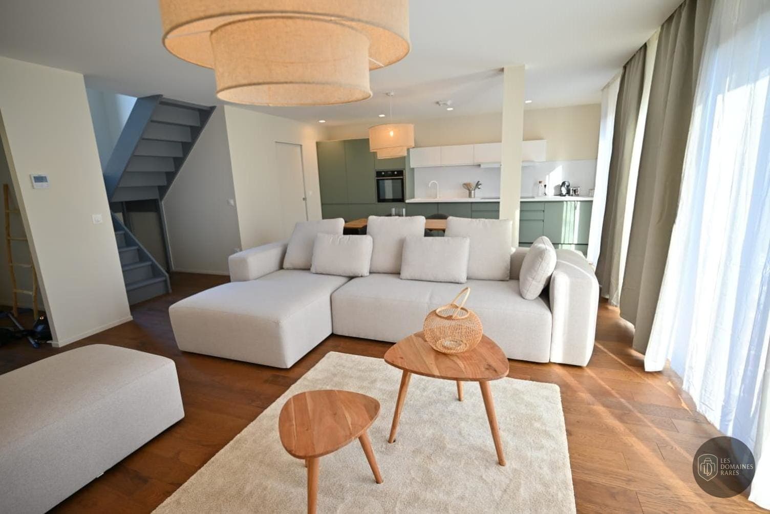 Espace intérieur du lodge Nomade Lodge à La en Île-de-France
