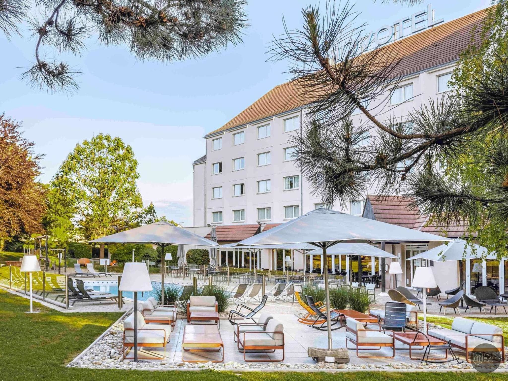 Vue de l'hôtel Novotel Beaune à Beaune en Bourgogne-Franche-Comté