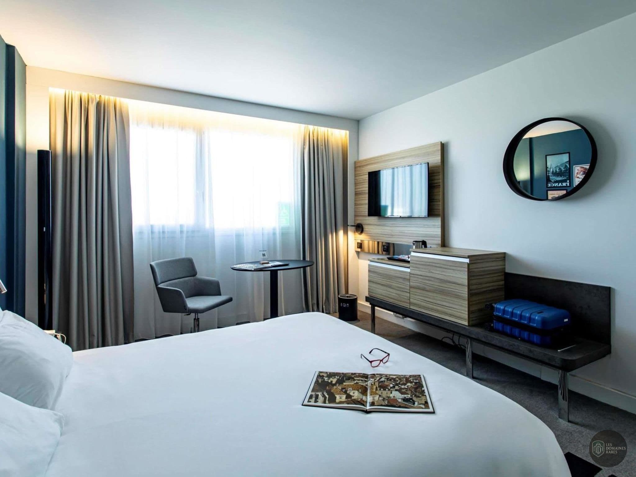 Chambre de l'hôtel Novotel Beaune à Beaune en Bourgogne-Franche-Comté - séminaire côte-d'or