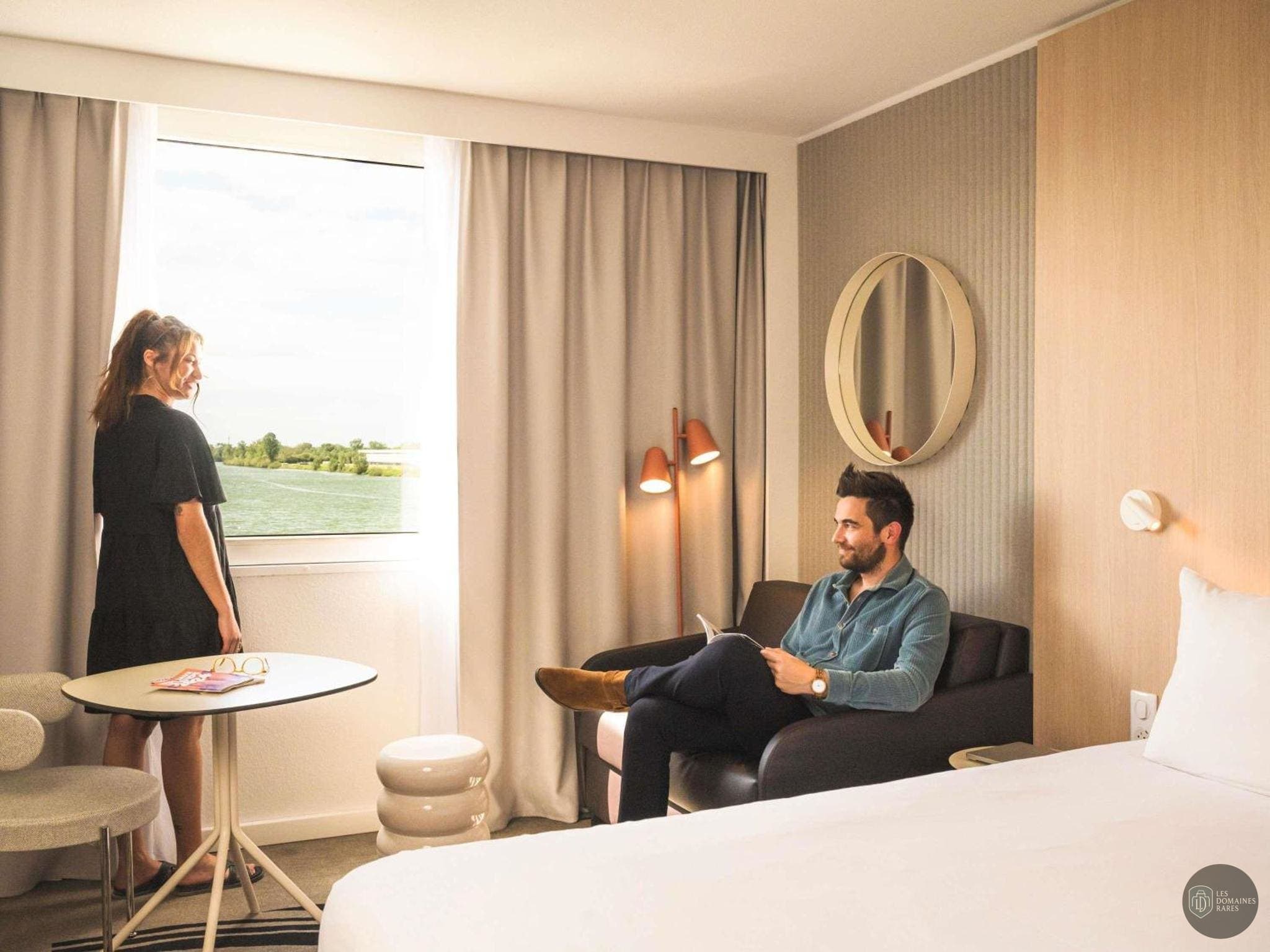 Vue extérieure de l'hôtel Novotel Bordeaux Lac à Bordeaux en Nouvelle-Aquitaine