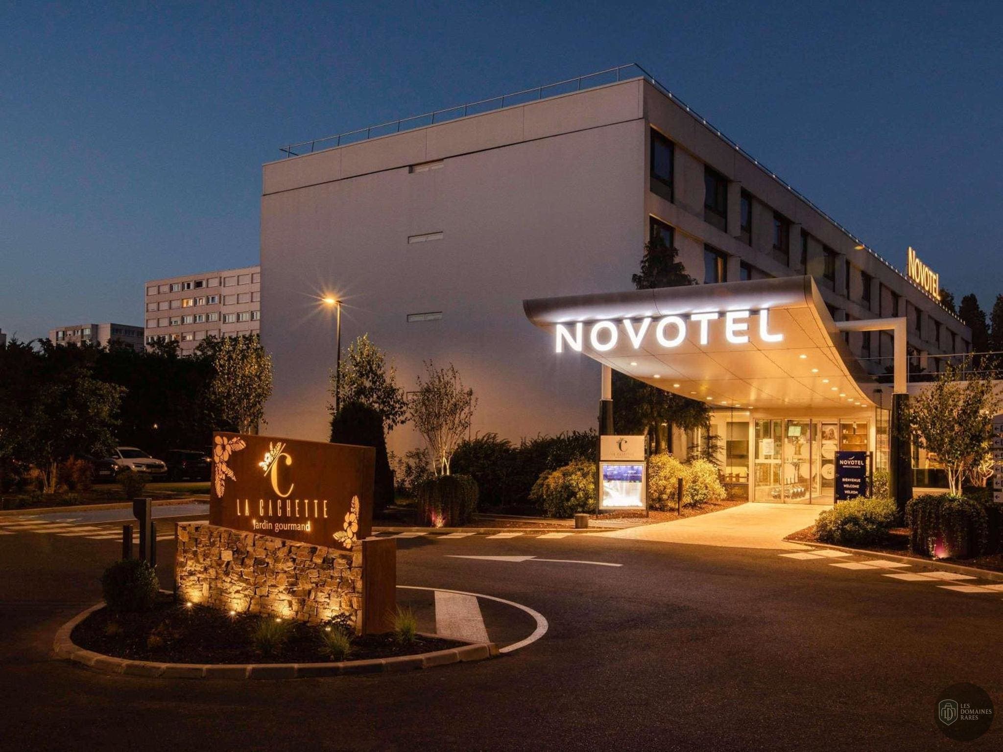 Vue extérieure de l'hôtel Novotel Nancy à Laxou en Grand Est