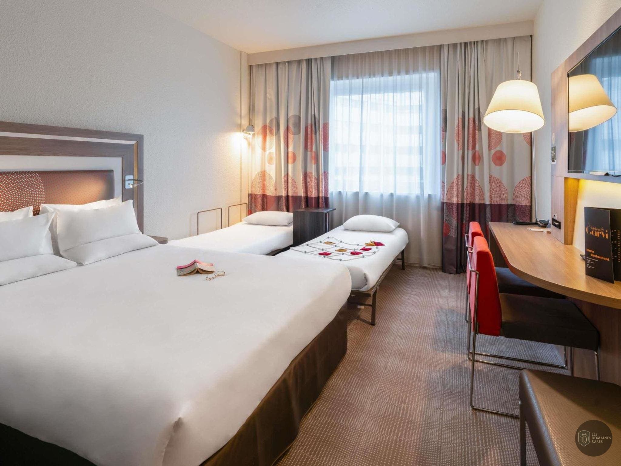Chambre de l'hôtel Novotel Paris 17 à Paris en Île-de-France
