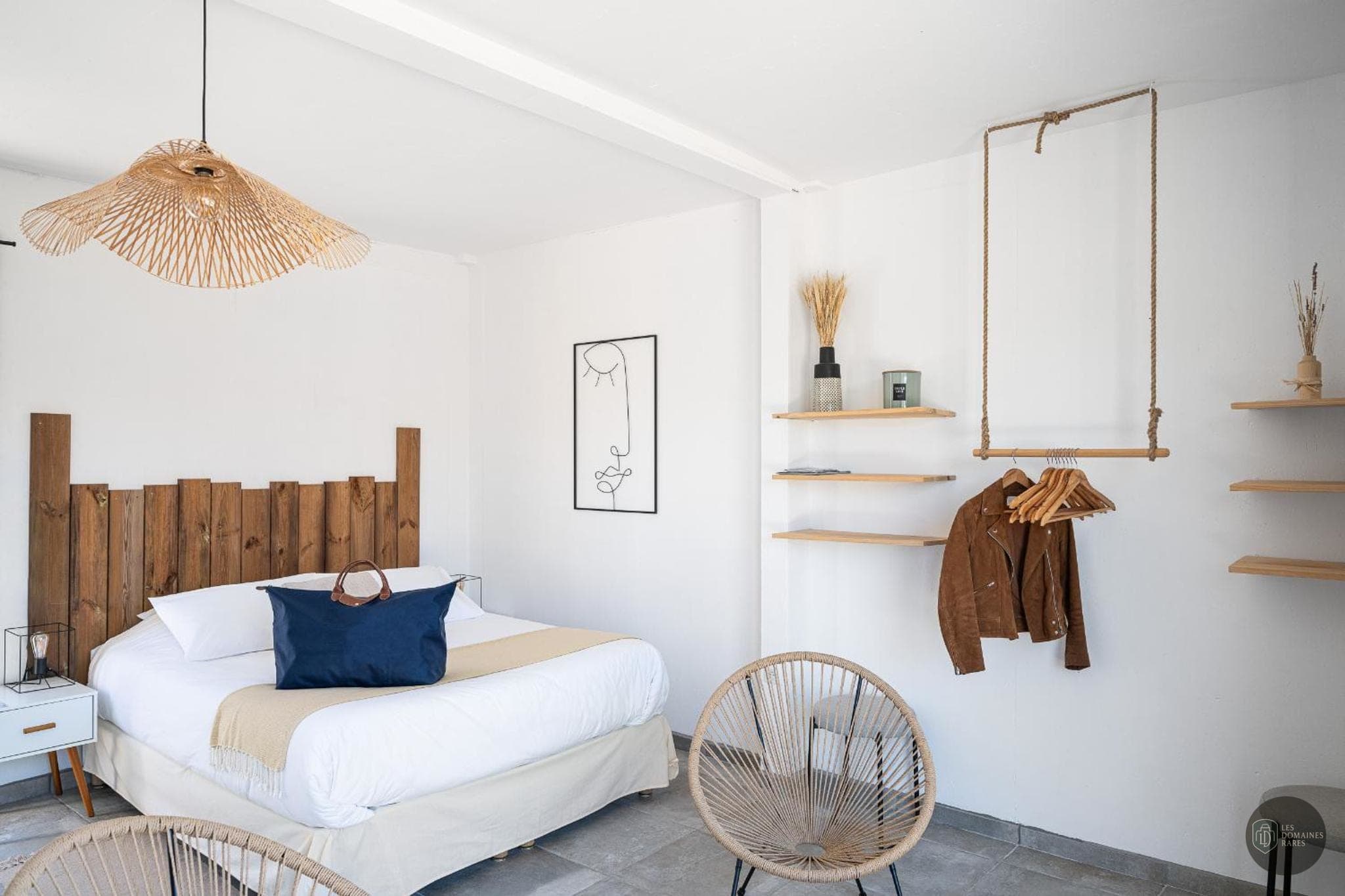 Chambre du gîte Nuiki Lodges en Auvergne-Rhône-Alpes - séminaire drôme