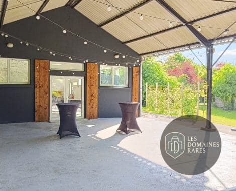 Vue extérieure du lieu O'Parc du Louet en Pays de la Loire