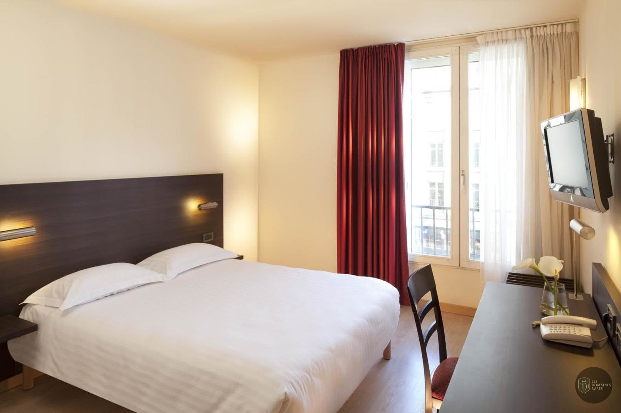 Chambre de l'hôtel Oceania Brest Centre en Bretagne - séminaire brest france coordonnées gps latitude : 48.389158