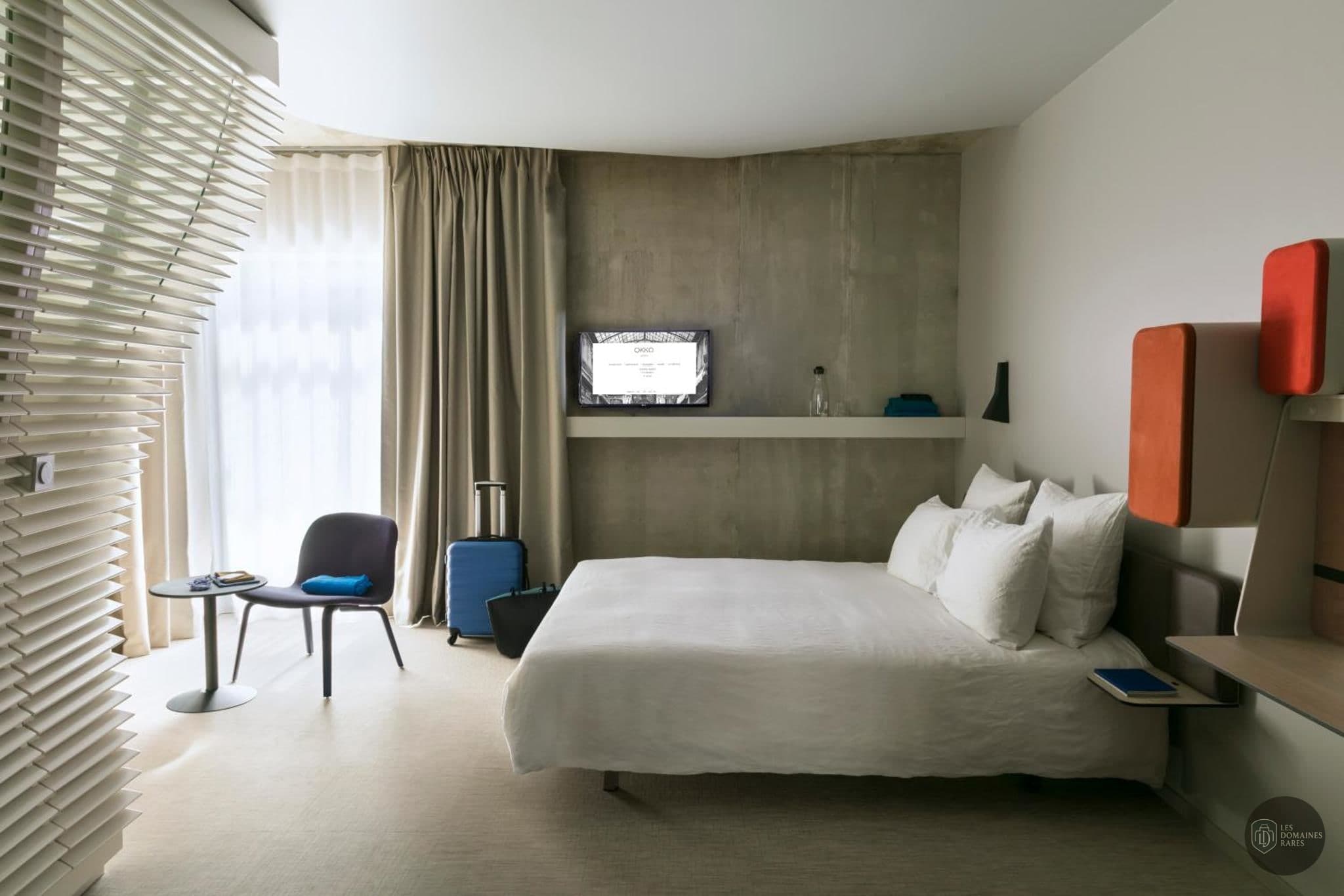 Chambre de l'hôtel Okko Hôtel Strasbourg à Strasbourg en Grand Est - séminaire bas-rhin (67)