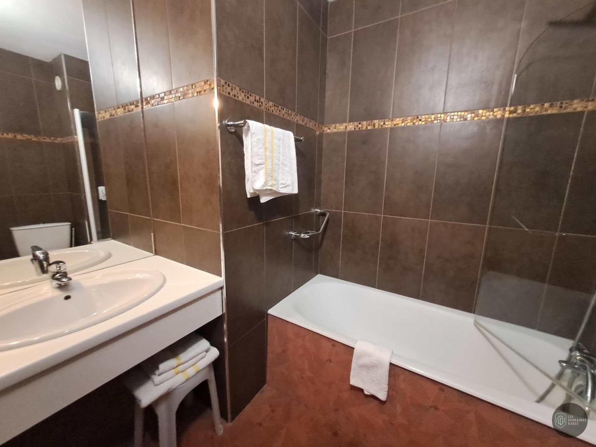 Salle de bain de l'hôtel Olivier Hôtel en Provence-Alpes-Côte d'Azur