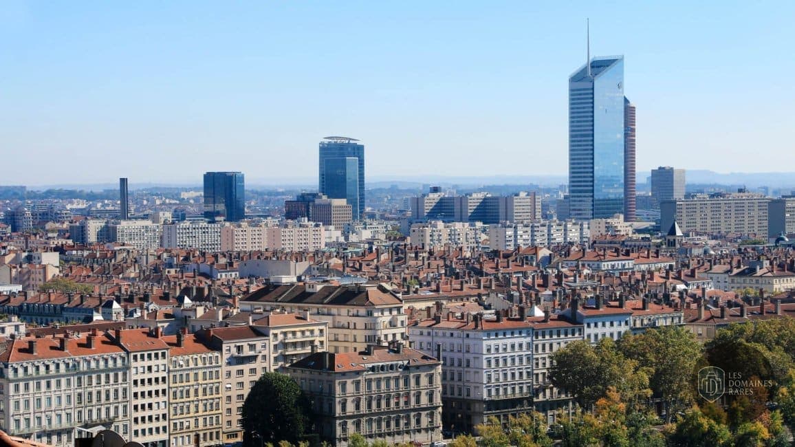 Vue des tours du quartier Part-Dieu