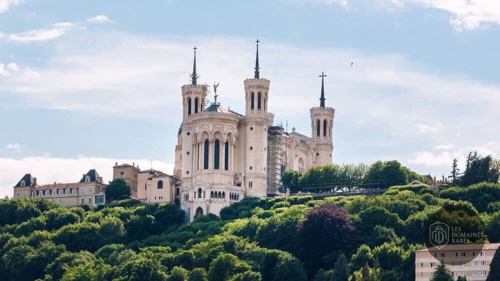 Vue de la basilique de Fourvière