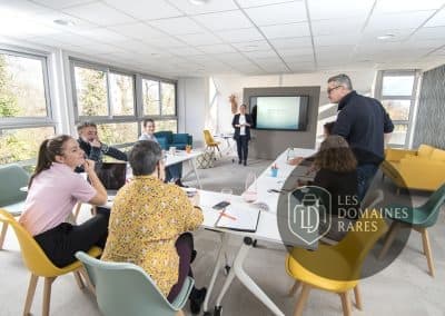 Salle de réunion 2 de l'auberge Oobee Cowork à Meylan en Auvergne-Rhône-Alpes