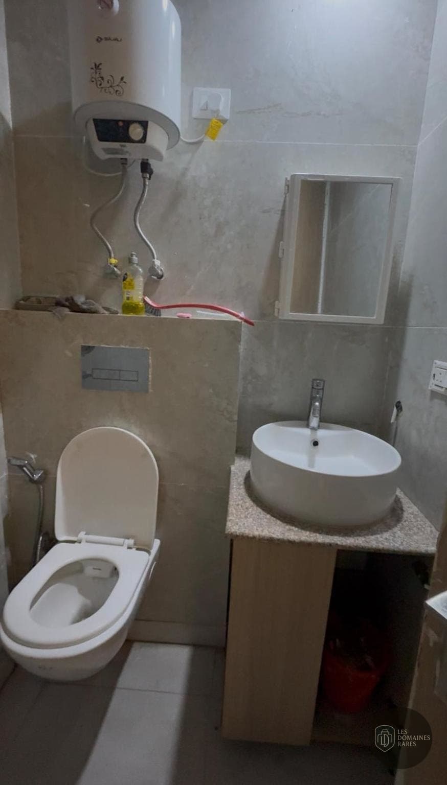 Salle de bain de l'hôtel Open Work en Auvergne-Rhône-Alpes